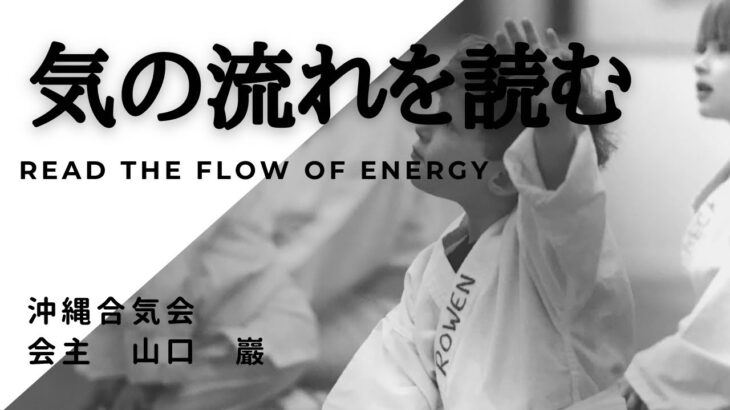 【合気道】気の流れを読むread the  flow of energy沖縄合気会山口巖aikido in okinawa,japan yamaguchi iwao　身体の使い方　精神　修行