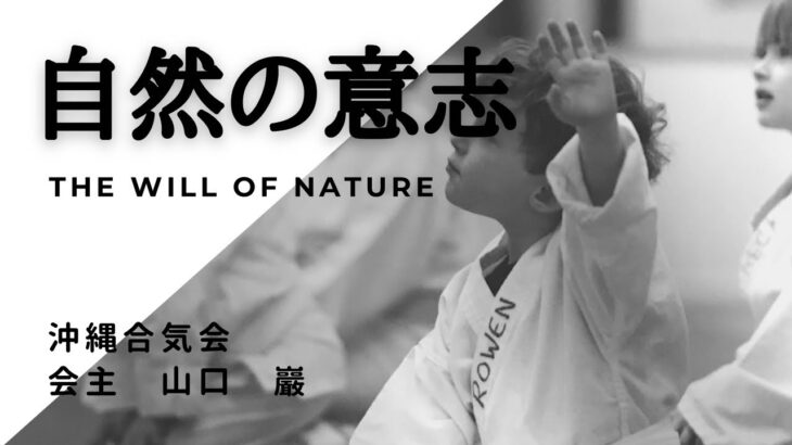 【合気道】自然の意志the will of nature nature’s will沖縄合気会山口巖aikido in okinawa,japan yamaguchi iwao　精神　修行