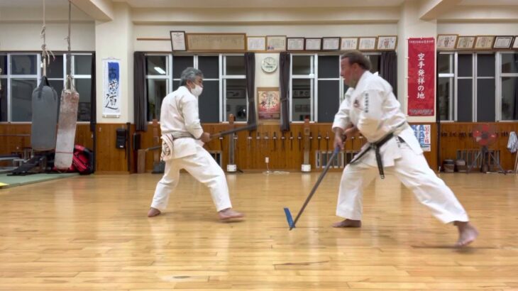 Bo vs Ekudi 棒対エークディ #信武舘 #古武道 #karate #shimbukan #Okinawa #空手 #kobudo #沖縄