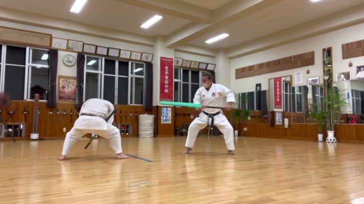 棒対エークディ研究 practicing Bo vs Ekudi #信武舘 #古武道 #karate #shimbukan #okinawa #空手 #kobudo #沖縄