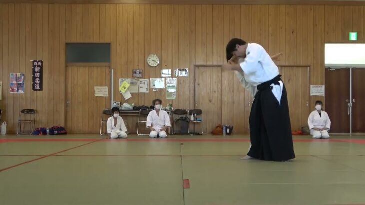 Meishinryu Aikido techniques 明真流　合気道の稽古 2022 0604