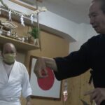 古武道　大東流合気柔術武門会　大阪の整体の先生が私の拙い技に興味を持たれて見学に来られました。恐縮致します。
