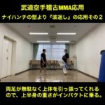 武道空手稽古MMA応用 ナイハンチ『波返し』から 弐