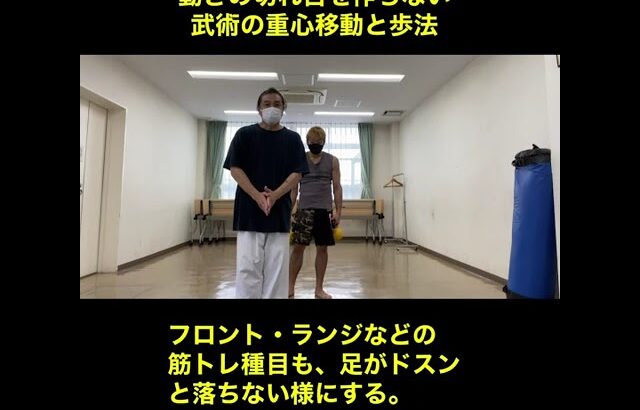 武道空手稽古MMA応用 20220911ナイハンチと武術の歩法鍛錬