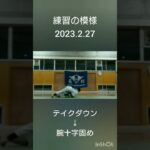 テイクダウン→腕十字固め　20223.2.27空手道禅道会関西 生徒募集中