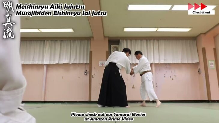 Meishinryu Aikido techniques 明真流　合気道の稽古 2023 0411