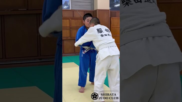 中学1年生の背負投/seoi-nage/柔道/judo