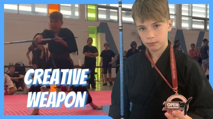 Creative Weapon 古武道,🥋Noah Poirier at Greater Toronto Martial Arts Championships 2023 #martialarts