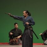 空手道場 武舟會主催「村重祭」にて能楽と武道のコラボ演武  [Nohgaku and Budo performance]