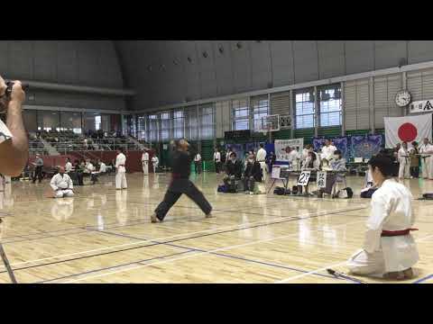 第六回全日本琉球古武道選手権大会 一般男子有段 釵 準決勝