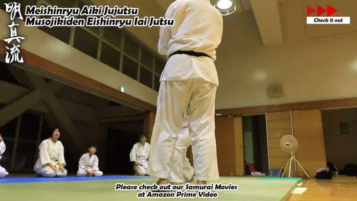 Meishinryu Aikido techniques 明真流　合気道の稽古 2023 0721