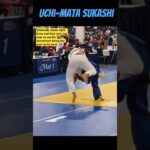 How to Do Uchi Mata Sukashi in Slow Motion #judo #bjj #柔道 #martialarts  #shorts
