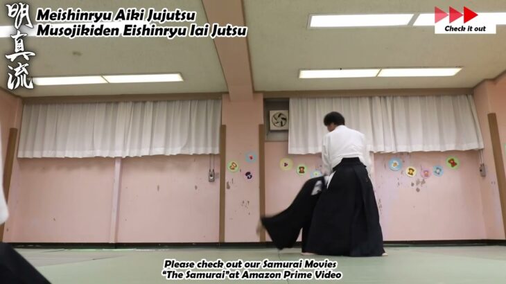 Meishinryu Aikido techniques 明真流　合気道の稽古 2023 1207 01