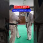 【武道】技術　テクニックには２種類ある！！　#aikido ＃karate #martial #合気道 #武道 #空手