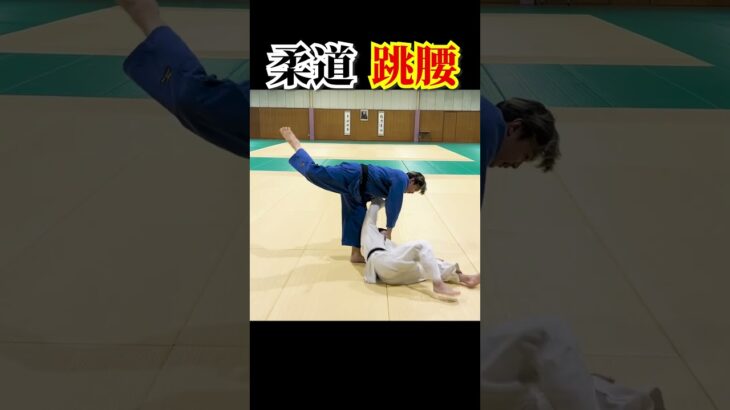 【柔道の投技】跳腰　#柔道 #judo #nagewaza #投技 #hanegoshi #跳腰 #shorts