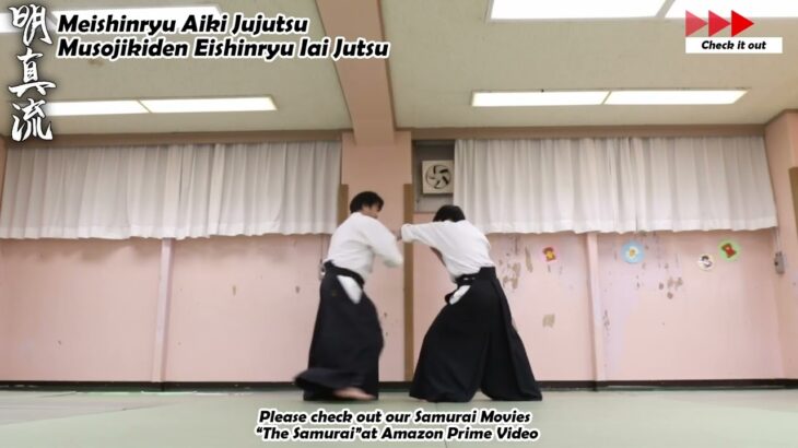 Meishinryu Aikido techniques 明真流　合気道の稽古 2024 0201 01