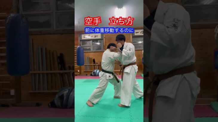 【空手】特有の様々な立ち方！！　#aikido ＃karate #martial #合気道 #武道 #空手