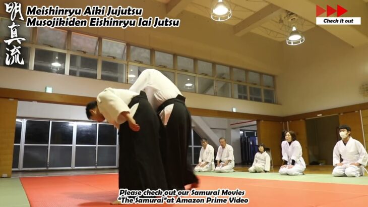 Meishinryu Aikido techniques 明真流　合気道の稽古 #aikido #合気道 #天照会 2024 0229 01