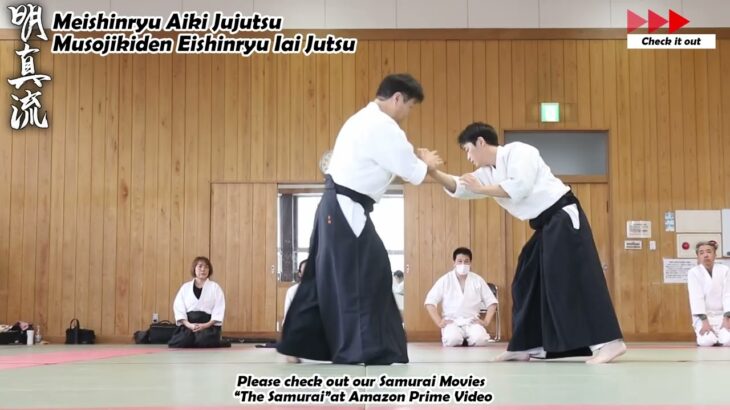 Meishinryu Aikido techniques 明真流　合気道の稽古 #aikido #合気道 #天照会 2024 0317 04