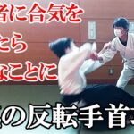 【合気道の稽古】合気の反転手首攻めを教えたら大変なことになった！ AIKIDO AIKI daitoryuaikijujutsu