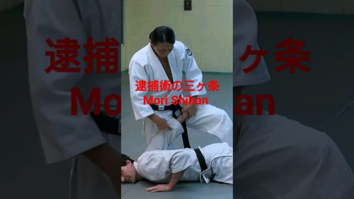「合氣柔術の逮捕術」森道治師範八段 [Police technique] Mori Shihan 8thDan Goshu-Ryu Aiki Jujutsu AUS 豪州流合氣柔術