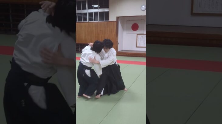 4/10 片手取り入身投げ、呼吸投げ 合気道加藤道場稽古風景 #aikido #katohdojo #budo #合気道 #加藤道場 #武道