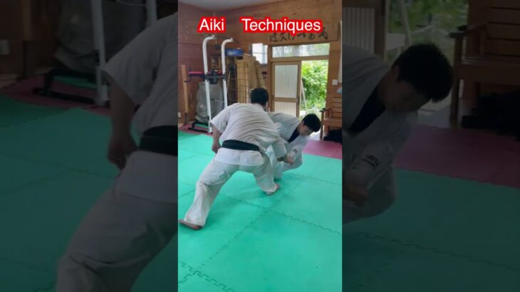 【Aiki】合気道の掴まれた時の技！！　#aikido ＃karate #martial #合気道 #武道 #空手＃筋トレ#selfdefense