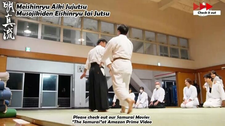 Meishinryu Aikido techniques 明真流　合気道の稽古 #aikido #合気道 #天照会 2024 0607 01