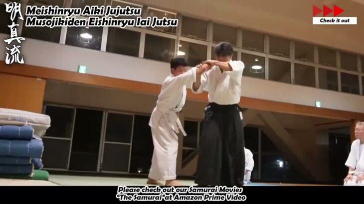 Meishinryu Aikido techniques 明真流　合気道の稽古 #aikido #合気道 #天照会 2024 0629 01