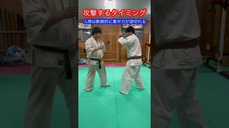 【武道・格闘技】攻撃すべきタイミングとは！？　#aikido ＃karate #martial #合気道 #武道 #空手＃筋トレ＃腕立て＃push-up