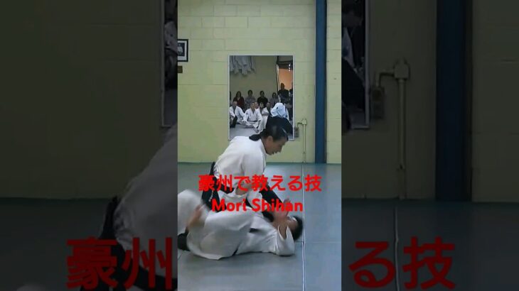 「合氣道を武術にする！」森道治師範八段 豪州流合氣柔術 [Martial arts Aikido] Mori Shihan 8thDan Goshu-Ryu Aiki Jujutsu AUS