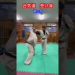 【合気道】実戦的な受け身　方法！！　#aikido ＃karate #martial #合気道 #武道 #空手＃筋トレ＃腕立て＃push-up