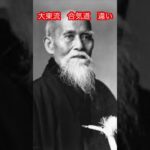 【大東流・合気道】大東流合気柔術と合気道の違いとは！？　#aikido ＃karate #martial #合気道 #武道 #空手＃筋トレ#selfdefense