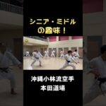 シニア沖縄空手・シニア琉球古武道　還暦過ぎてもまだまだ大丈夫。 #空手 #karate #shorts #沖縄空手 #古武道