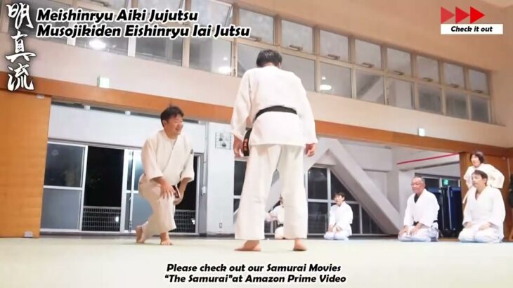 Meishinryu Aikido techniques 明真流　合気道の稽古 #aikido #合気道 #天照会 2024 0823 02