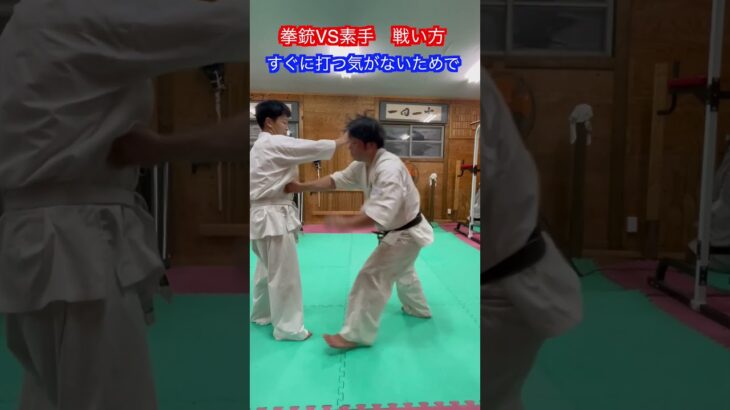 【武術・武道】素手VS銃　考必要な考え方とは！？　#aikido ＃karate #martial #合気道 #武道 #空手