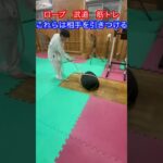 【武道・武術】使えるロープの筋トレ方法！！　#aikido ＃karate #martial #合気道 #武道 #空手