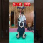 【武道・武術】神武館の５段審査にもある第６感のテスト　解説！！　#aikido ＃karate #martial #合気道 #武道 #空手＃筋トレ#selfdefense