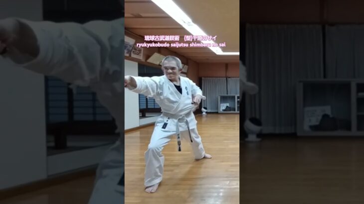 琉球古武道釵術　(型)千原のサイ　ryukyukobudo saijutsu shimbaru no sai