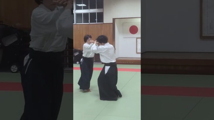 7/17 自由技演武練習 合気道加藤道場稽古風景 #aikido #katohdojo #budo #合気道 #加藤道場 #武道