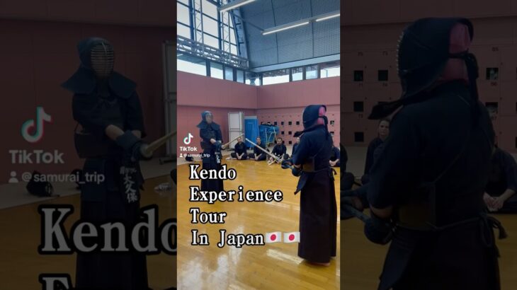 Kendo Experience Tour 「SAMURAI TRIP」 in Japan🔥🔥 #インバウンド #kendo #武道ツーリズム #samurai #tokyo #japan