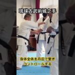 武道は丹田から#琉球古武術城之手#琉煌會#城間啓史郎