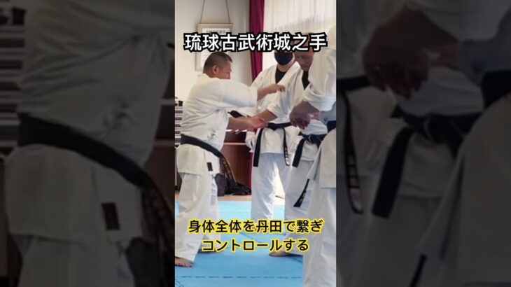 武道は丹田から#琉球古武術城之手#琉煌會#城間啓史郎