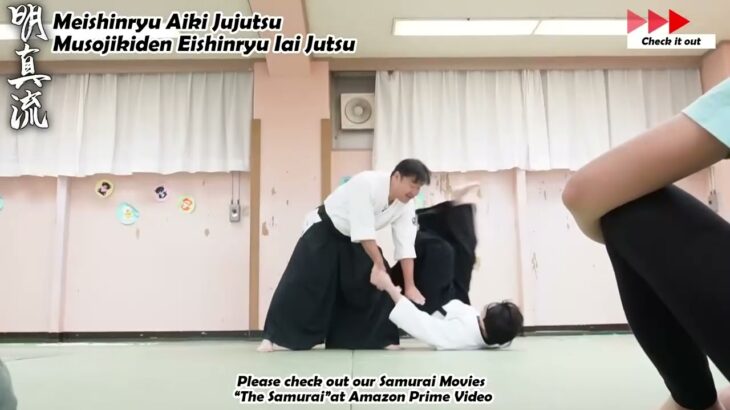 Meishinryu Aikido techniques 明真流　合気道の稽古 #aikido #合気道 #天照会　2024 1107 01