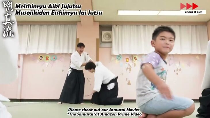 Meishinryu Aikido techniques 明真流　合気道の稽古 #aikido #合気道 #天照会　2024 1112 01