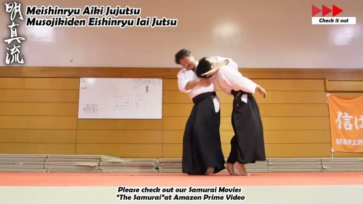 Meishinryu Aikido techniques 明真流　合気道の稽古 #aikido #合気道 #天照会　2024 1115 01