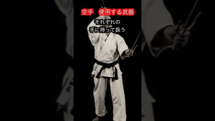 【空手】空手や琉球古武術で使用する武器　８選！！　#aikido ＃karate #martial #武道 ＃#空手＃合気道＃筋トレ#selfdefens