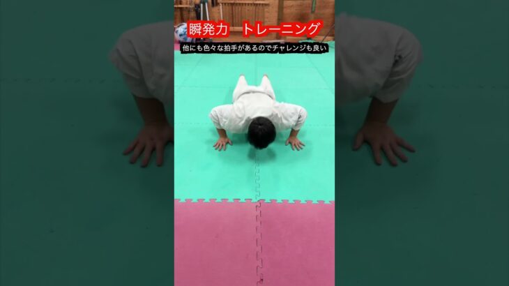 【武道・格闘技】重要な瞬発力を鍛えるトレーニング　解説！！　#aikido ＃karate #martial #武道 ＃#空手＃合気道＃筋トレ#selfdefens