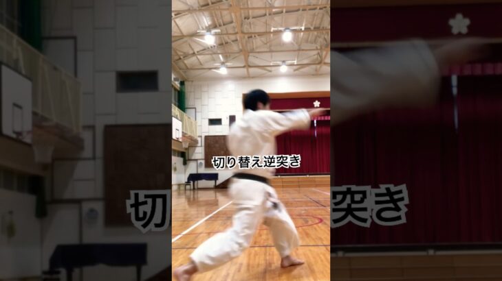 琉球空手道　全身する逆突き #琉球空手 #karate #琉球古武術 #琉球古武道 #沖縄空手 #martialarts #伝統空手