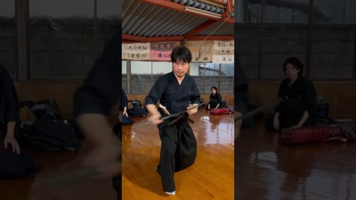 田んぼの畷でやるから畷太刀　#martialarts #samurai #古武術